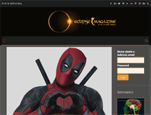 Tablet Screenshot of eclipse-magazine.it